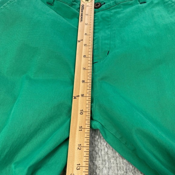 Youth 13-14 Green Chinos‎ Casual Pants Preppy Wear Classic Style Trousers - Picture 3 of 9